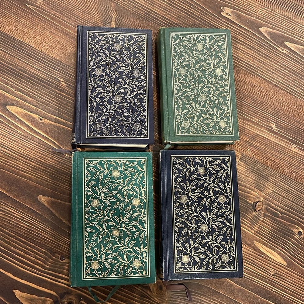 Set of 4 romance treasury books- vintage